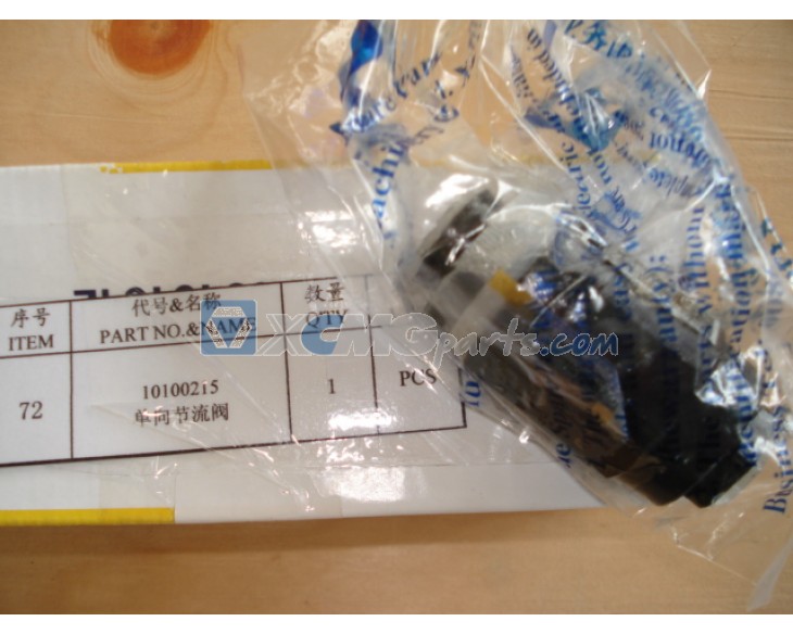 Throttle check valve