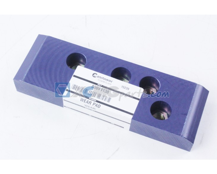 Wear pad for Manitowoc Grove RT540E reference 80049138
